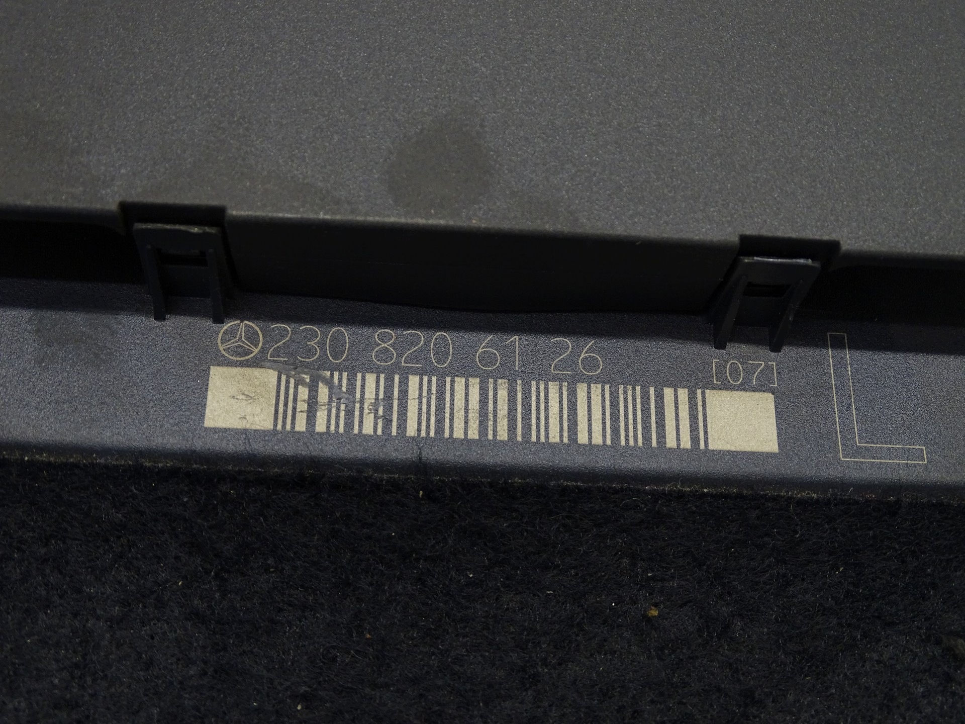 module control unit seat left MERCEDES R230 2308206126