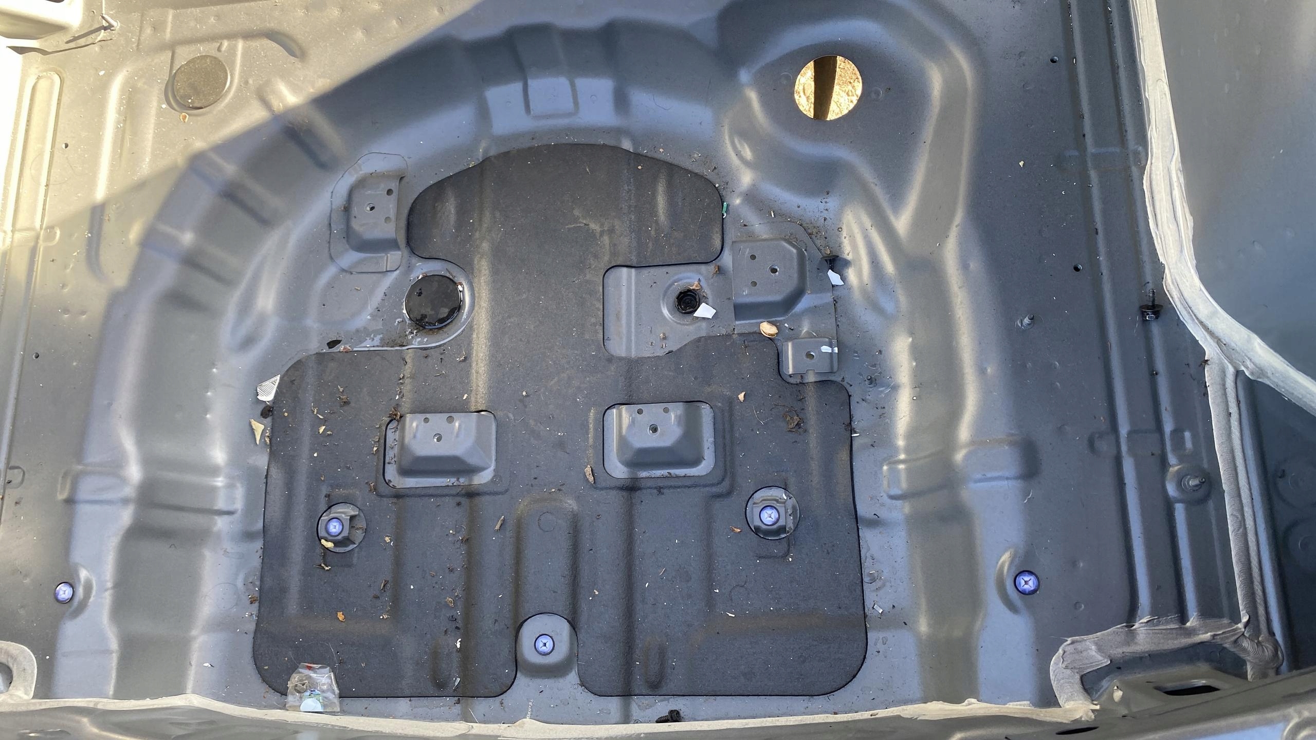 HYUNDAI I30 III HB 48V rear panel rear part floor boot 21-24