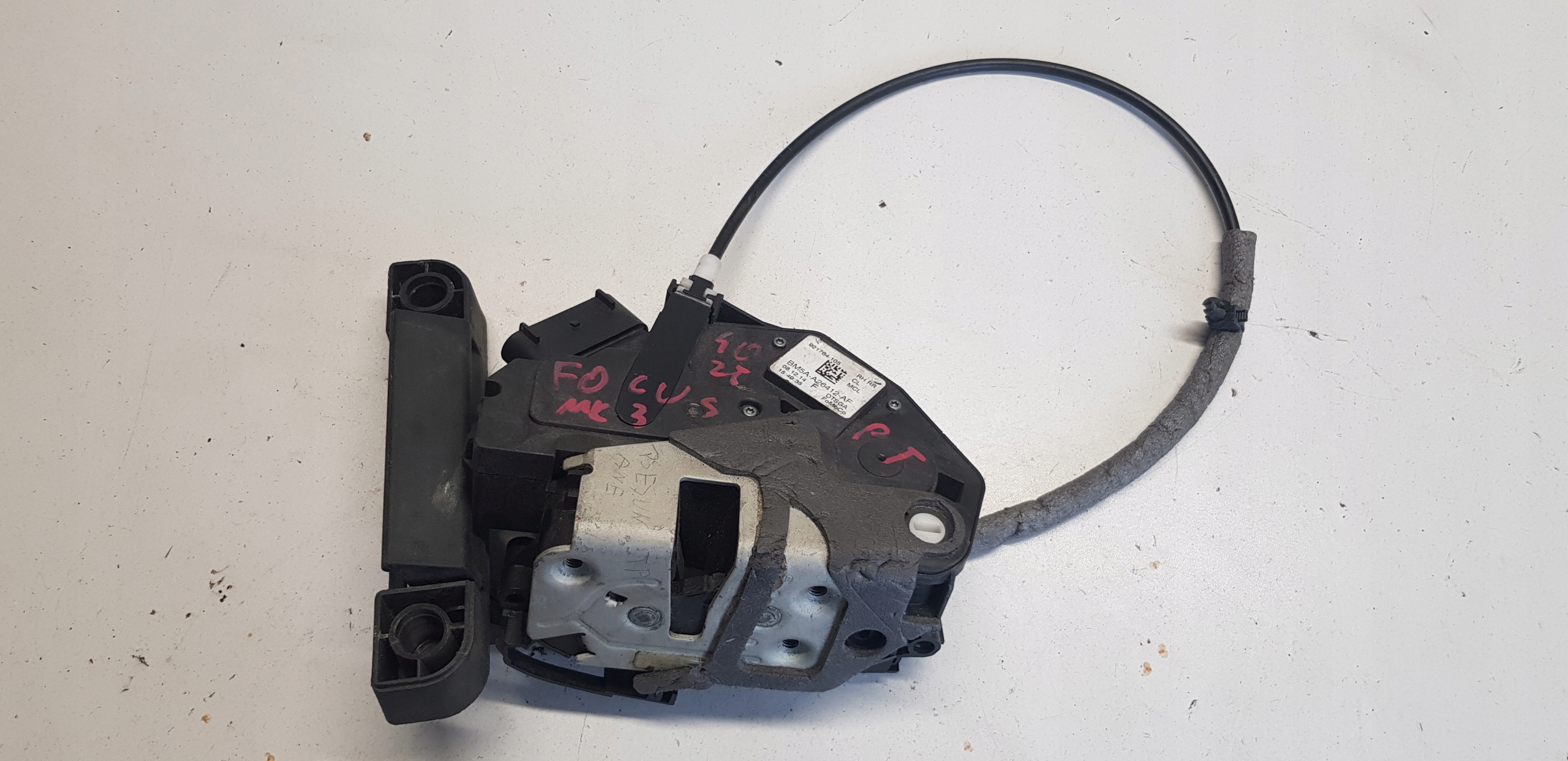 FORD FOCUS MK3 lock door right rear part BM5AA26412AF
