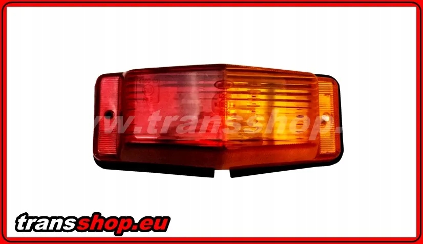 LAMPA DOUBLE BURNER OBRYSÓWKA DWU ŻARÓWKOWA P-C