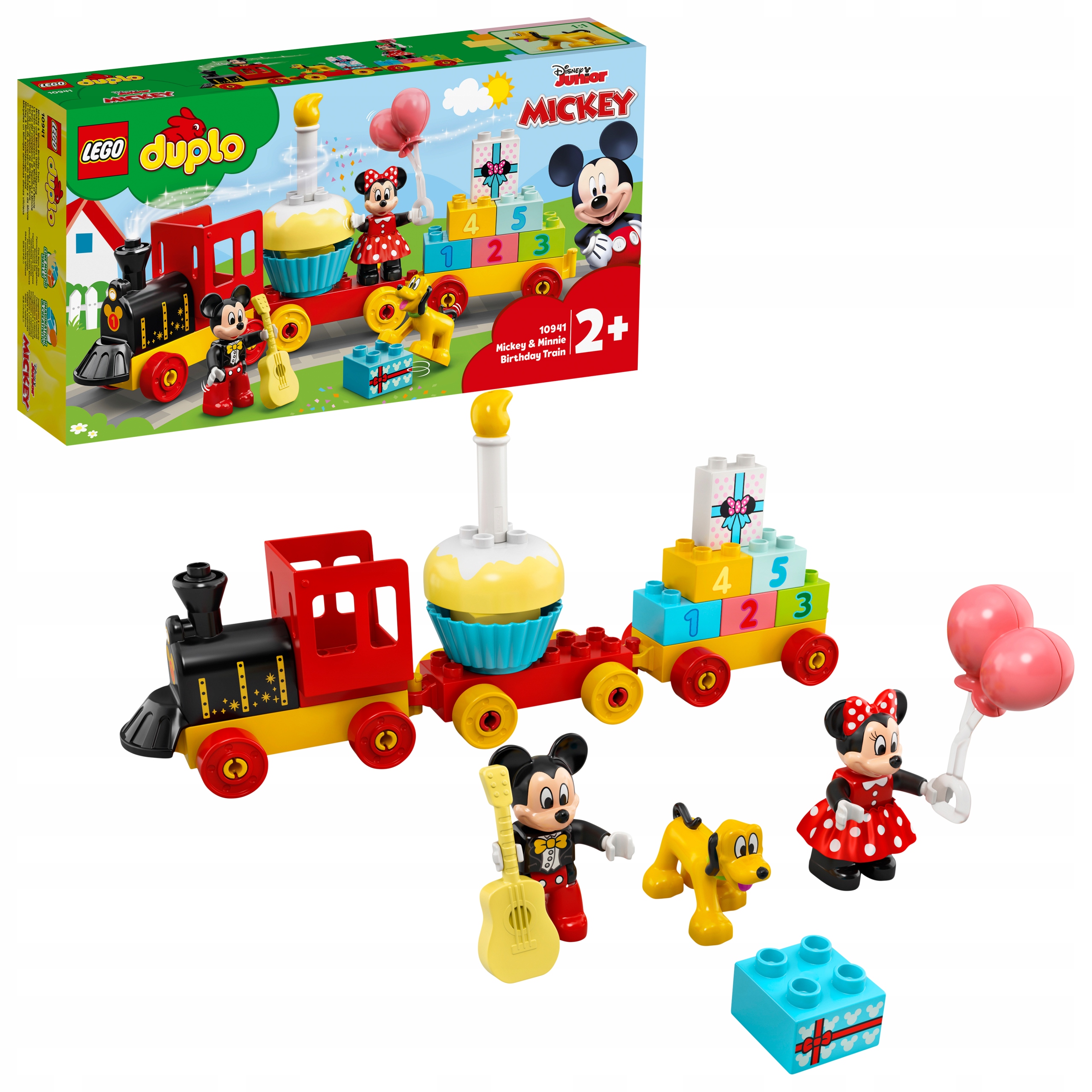 LEGO Duplo 10941 Narozeninový vláček Mickey Mouse a Minnie