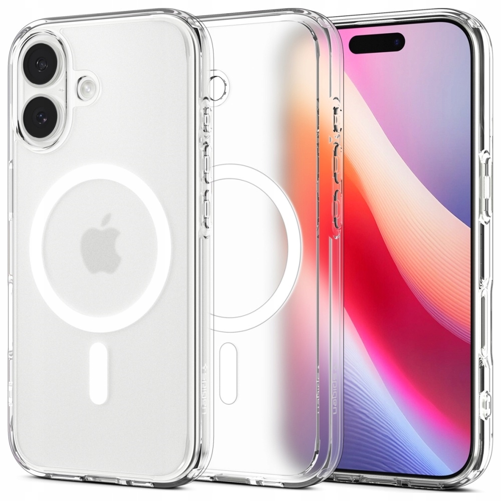 Pouzdro Spigen Ultra Hybrid Mag MagSafe pro iPhone 17 frost bílé