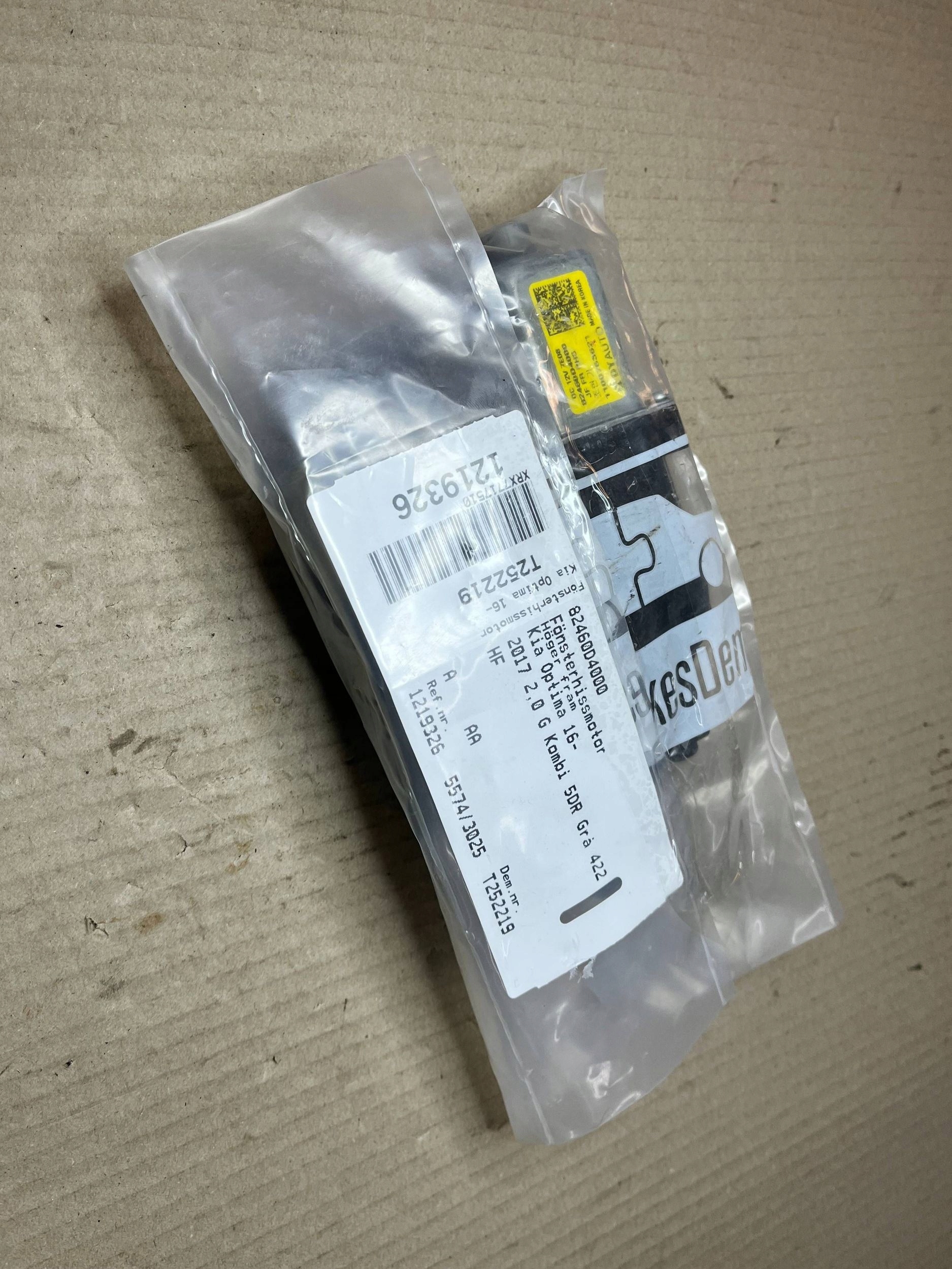 mini motor windows door przednich KIA Optima 82460D4000