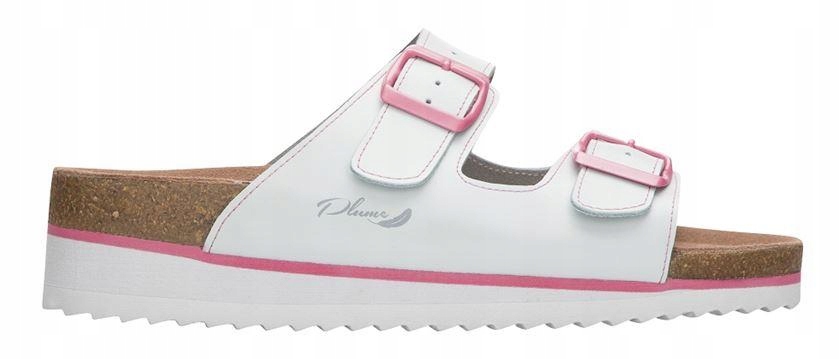 Klapki profilaktyczne Juno G3301 białe 35