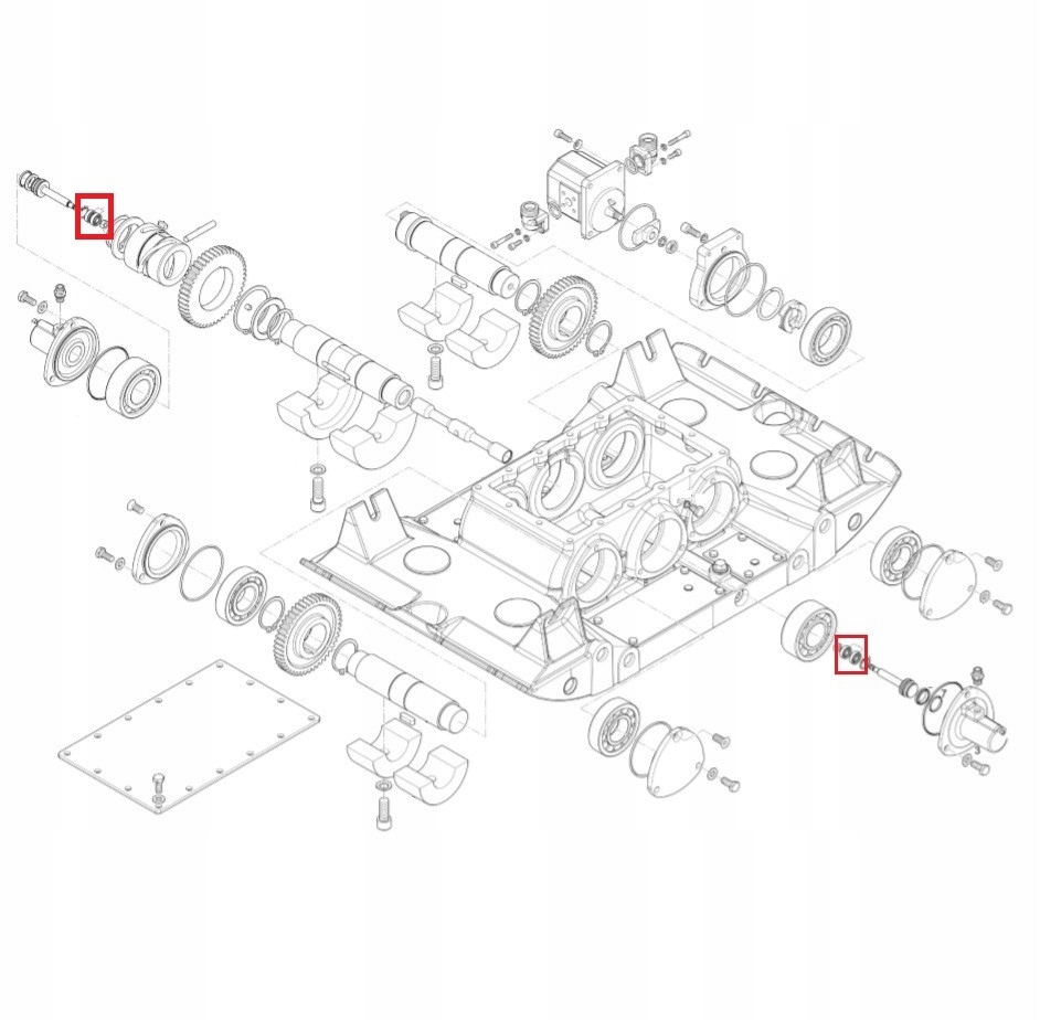 AMMANN Łożysko tłoczka do AVP 3520, APR 3520, AVH 6030, APH 6530 Kod producenta 2-80101283