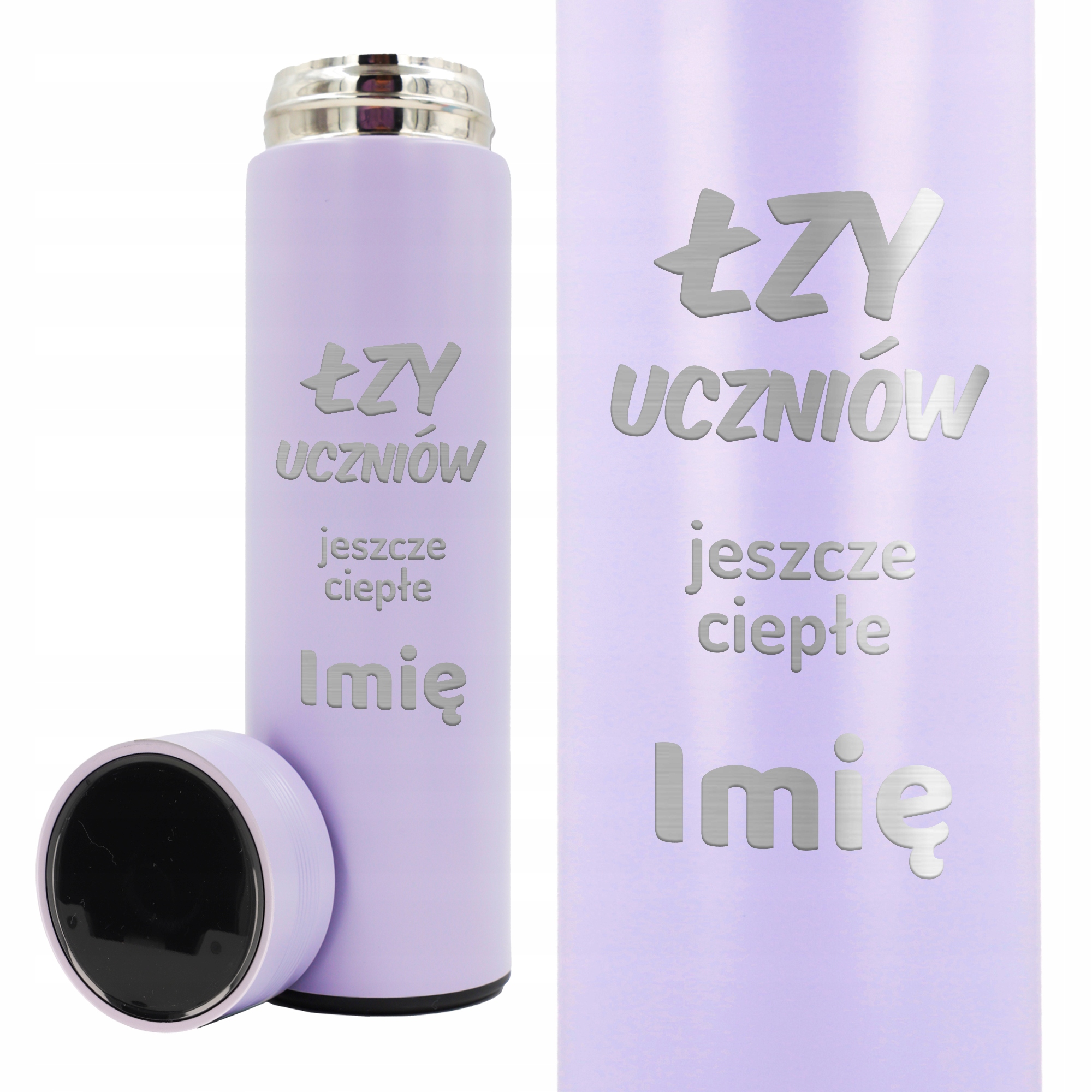 Kubek Termiczny Fioletowy Do Szkoły Dla Dziecka Łzy Uczniów Jeszcze Ciepłe