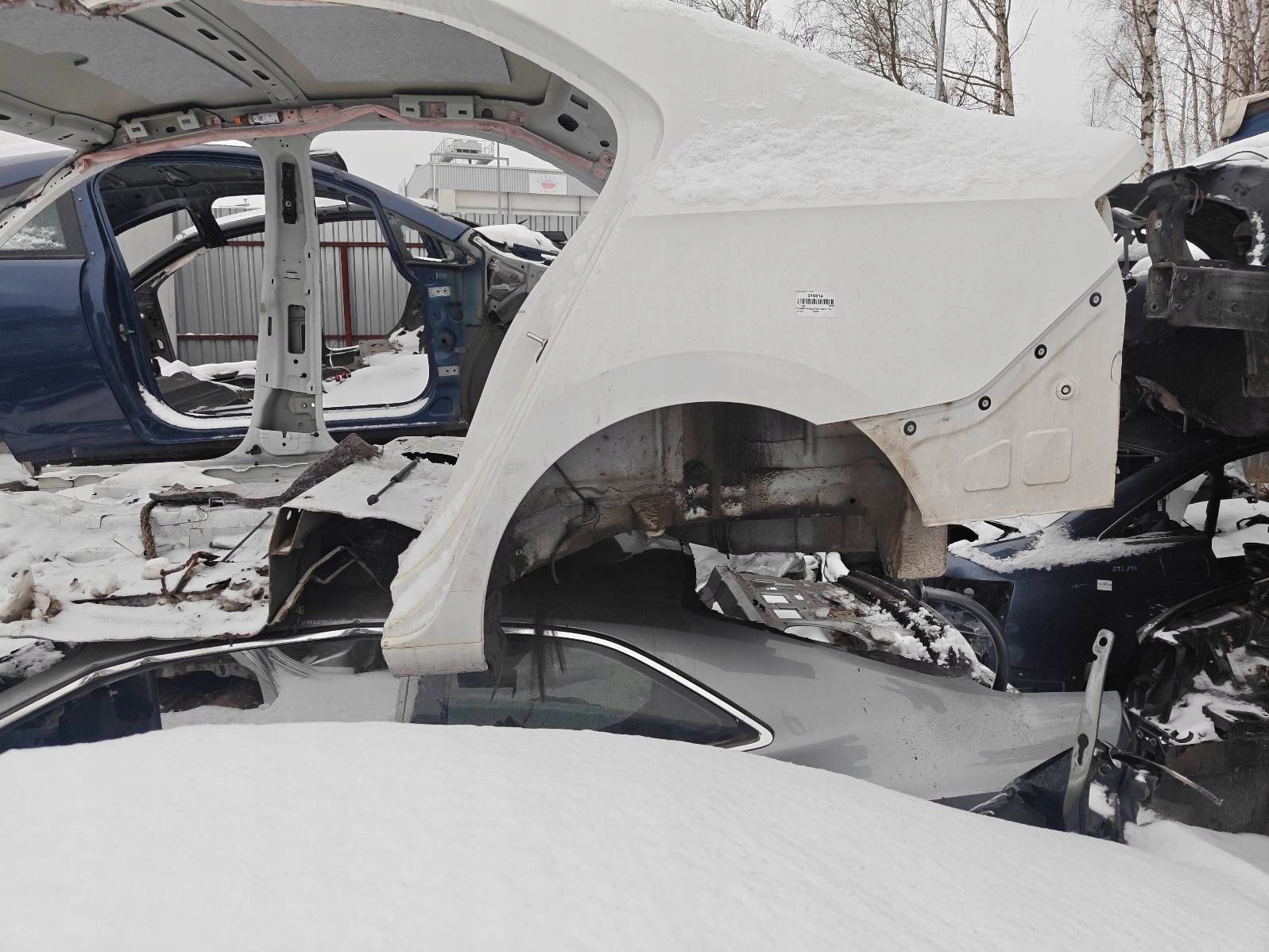 LONGHERONE parafango sinistra posteriore SKODA RAPID e LF9E