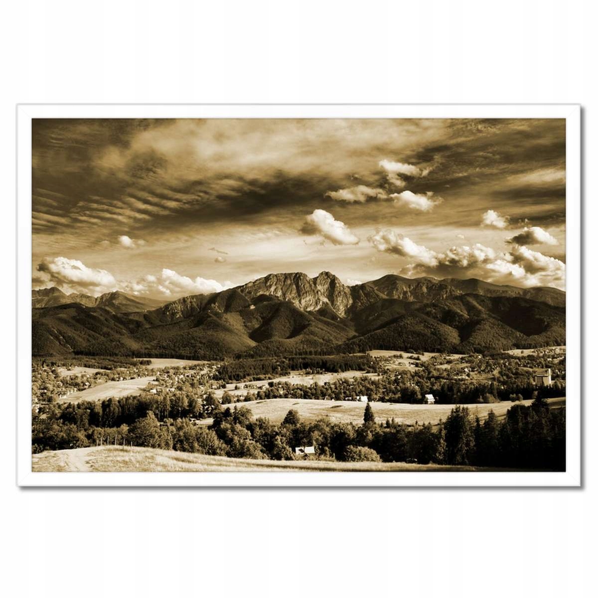 Plakáty v rámu 60x40 Tatry Polské hory Pohled