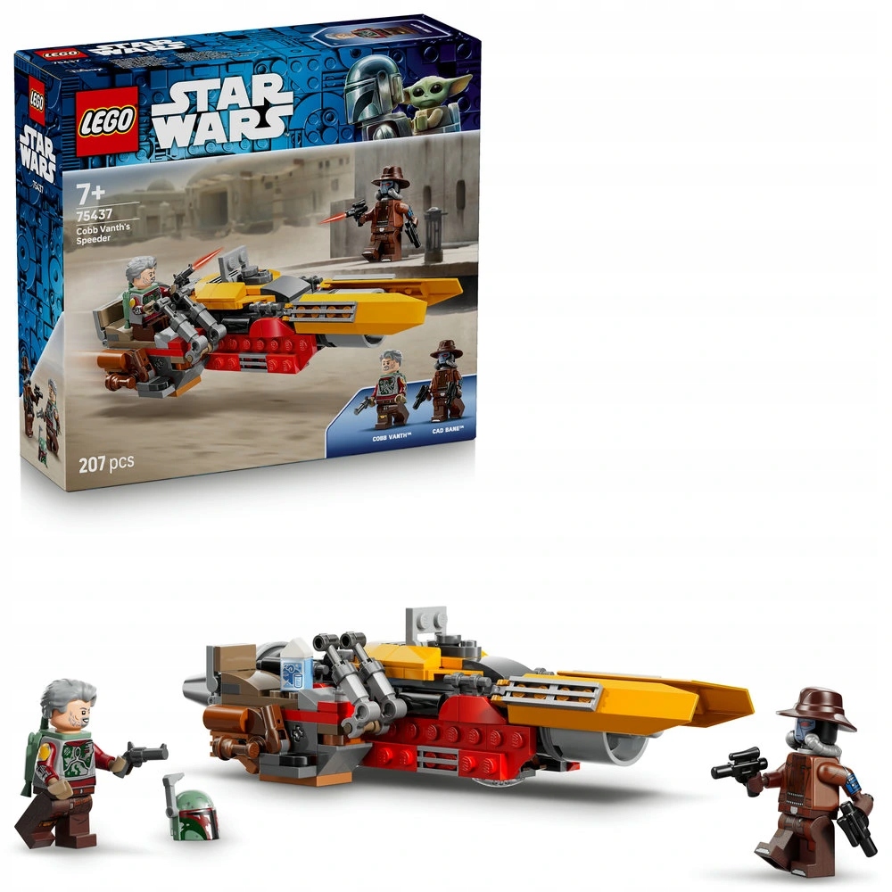 Lego Star Wars 75437 Cobb Vanth a spídr