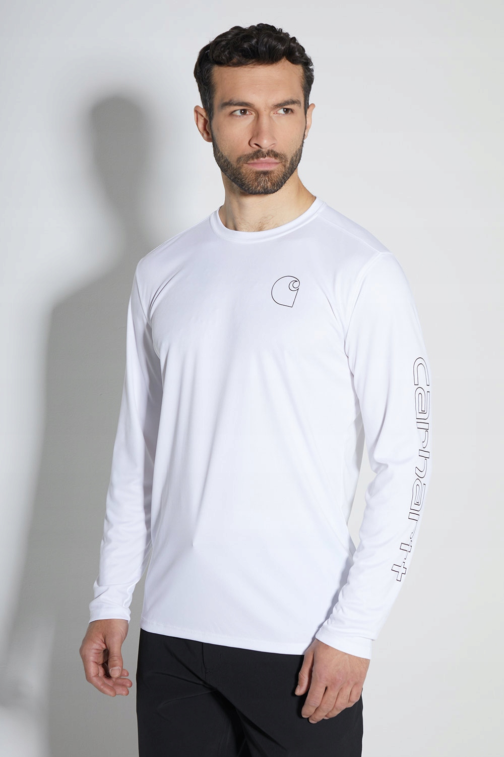 Tričko Carhartt Sun Defender Lightweight Logo L/s