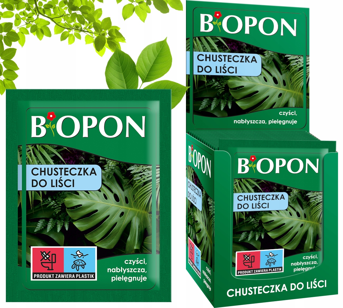 BIOPON Chusteczka do liści 1 szt. — 4