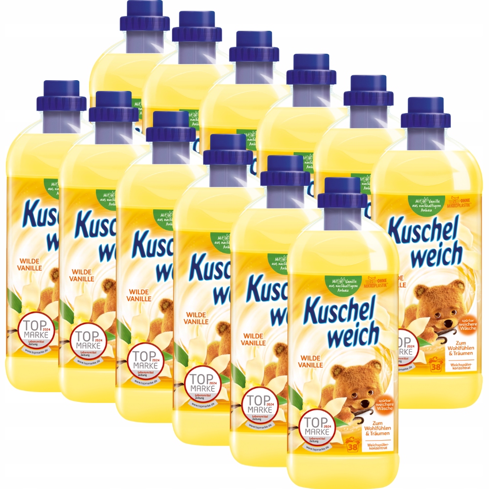 Levně Kuschelweich Wilde Vanille tekutá aviváž 12x1l