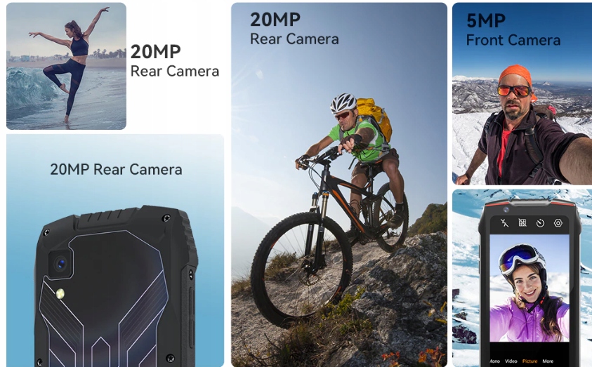 Smartfon CUBOT KING KONG MINI 3 LTE AND12 DUAL Pamięć RAM 6 GB