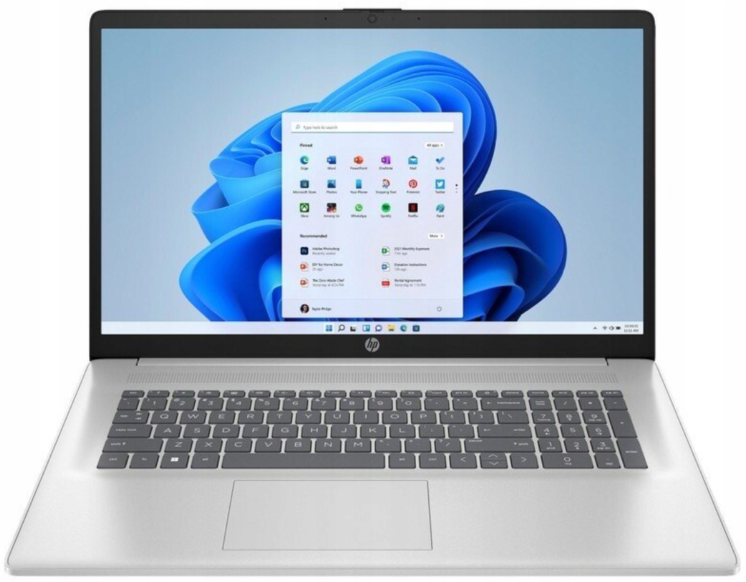 Notebook Hp 17 Ultra 7 255U, 8 Gb DDR5, 512 Gb Ssd, 17,3" Hd+, dotykový displej, Windows 11