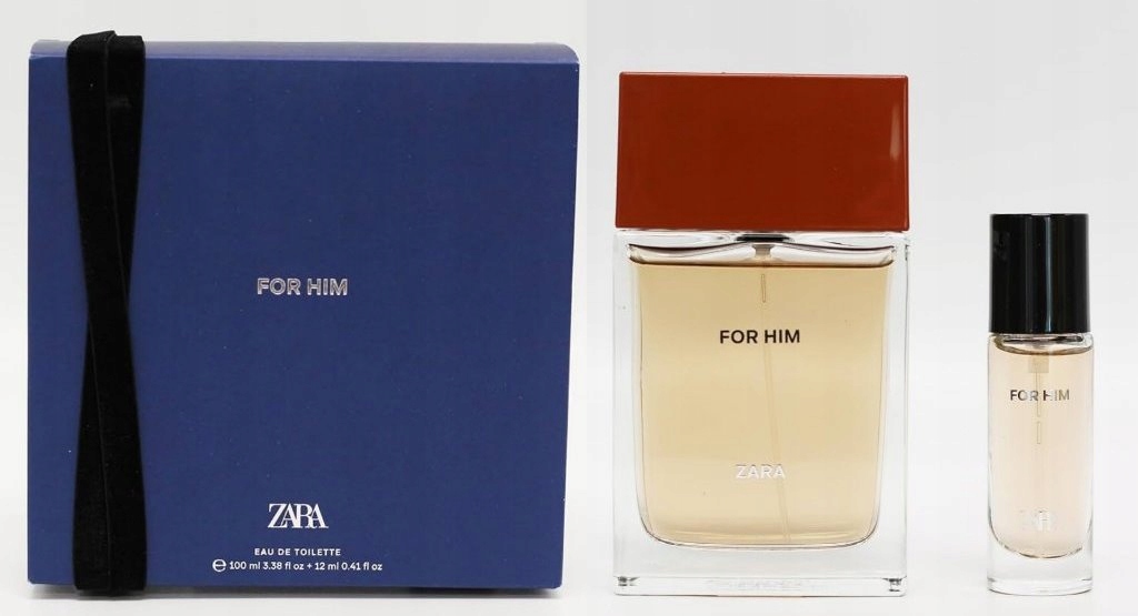 Zara Toaletní voda For Him 100 ml 12 ml Edt pro něj