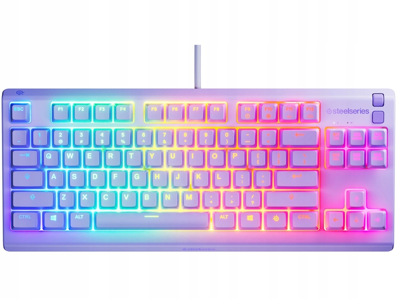 Klawiatura Steelseries Apex 3 Tkl Us Lawendowy