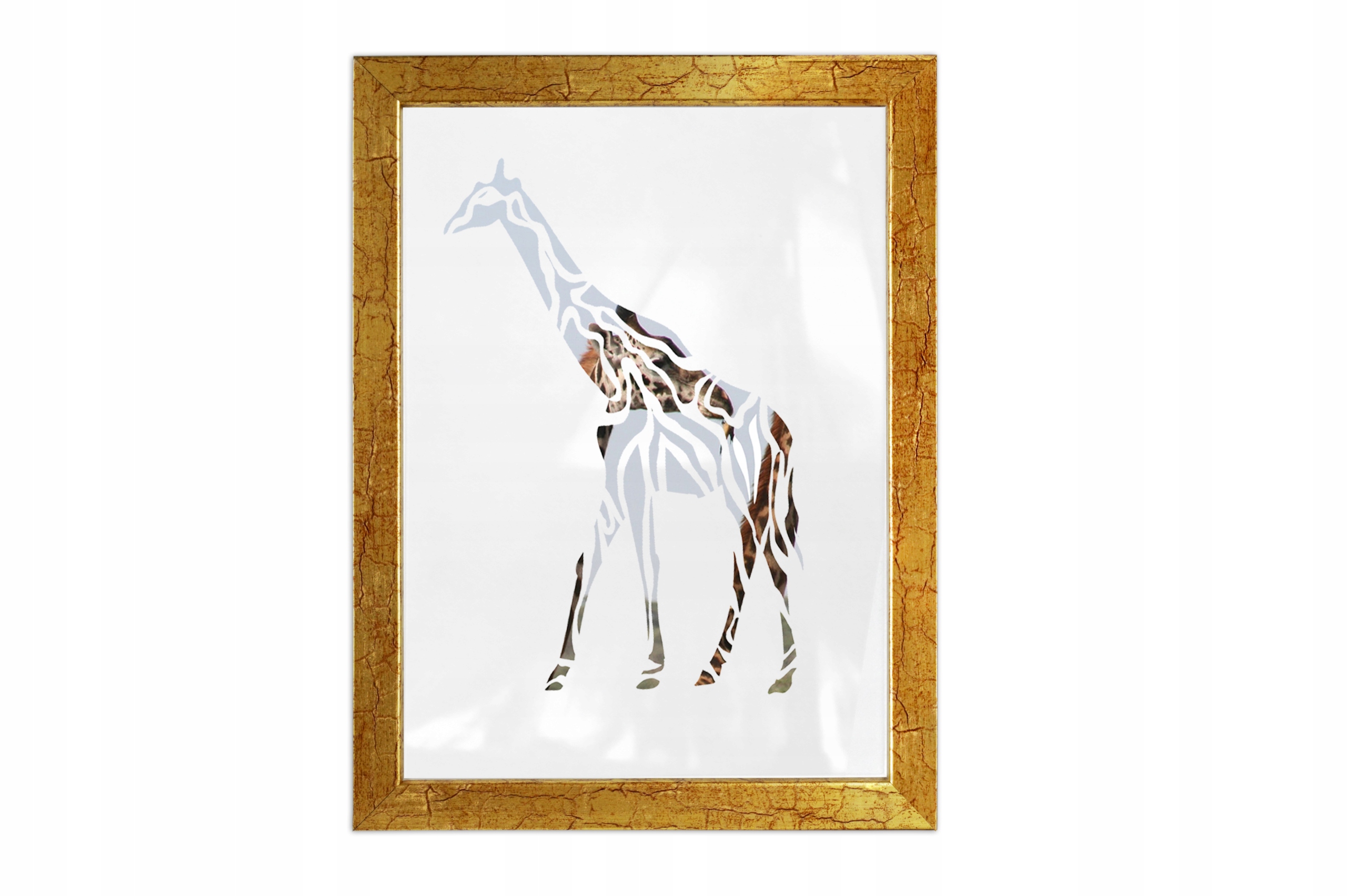 

Fotoramka drewniana 18x24 Ant złoty Grawer Emily