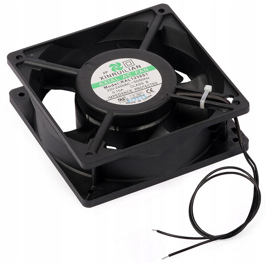 Ventilátor A19-W použití rackové skříně