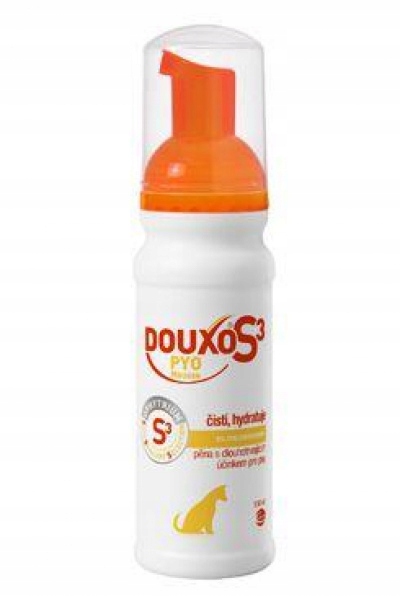 Douxo Pyo Mousse 150ml płyn przeciwbakteryjny i przeciwgrzybiczny dla psów