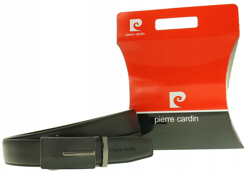 

Pierre Cardin Skórzany Pasek Męski Automat 3,5 cm