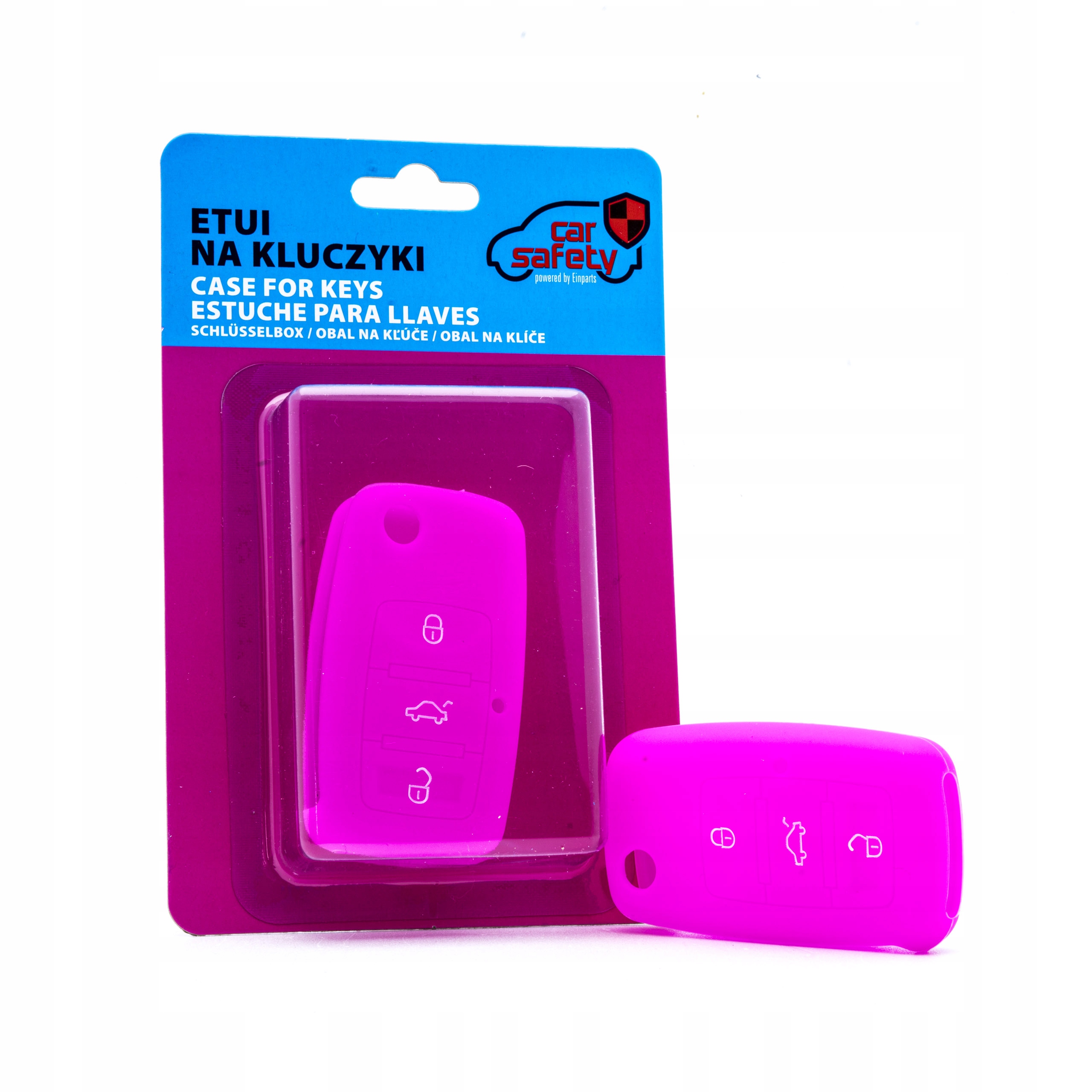 

Etui Silikonowe Na Kluczyk Różowe Vw Seat Skoda