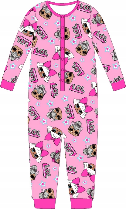 Kombinezon Onesie Pajac LOL Surprise 98 104 Ro owy 12732244940 Allegro.pl