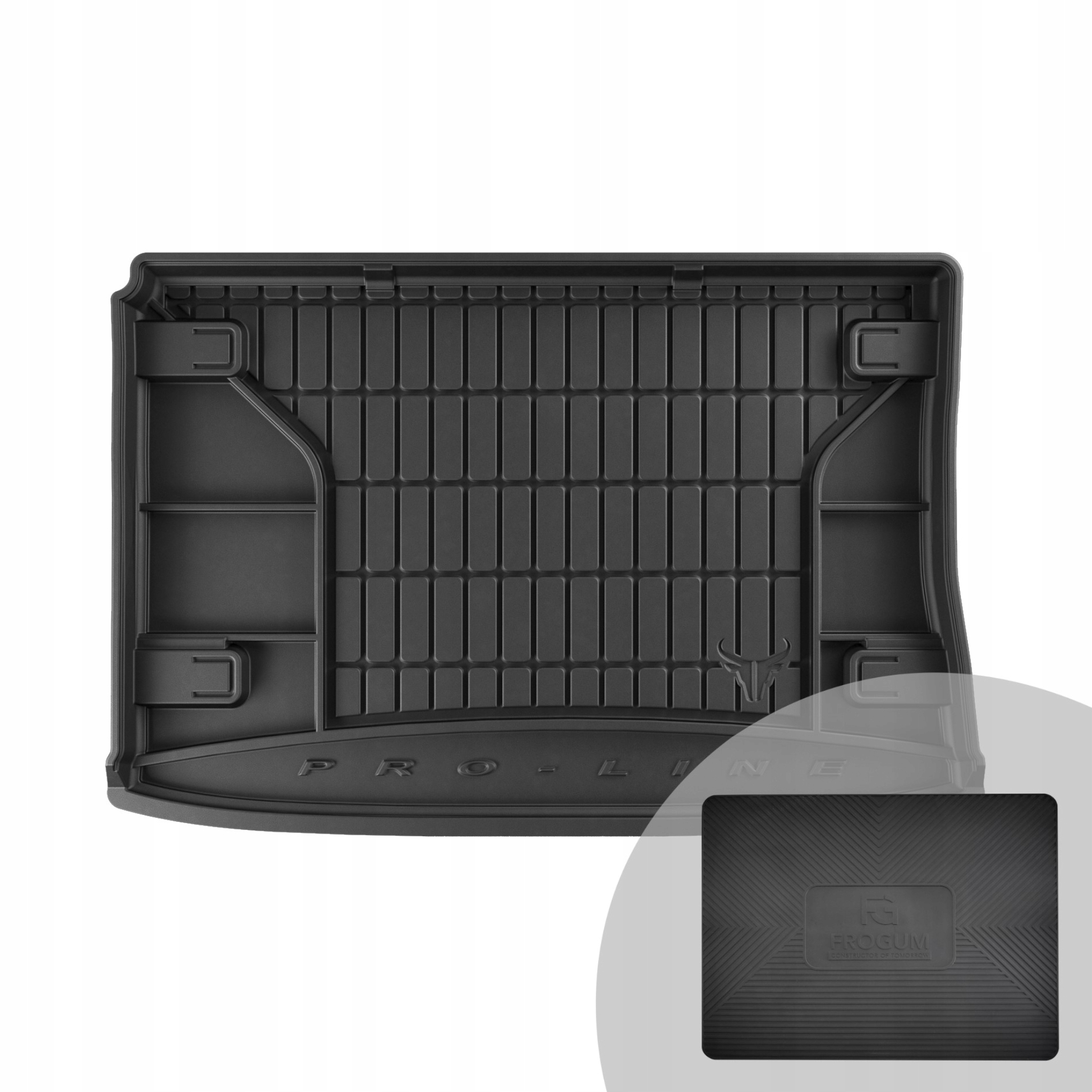 Frogum Gumová rohož do kufru 3D pro Citroën Nemo/ Fiat Qubo/Peugeot Bipper