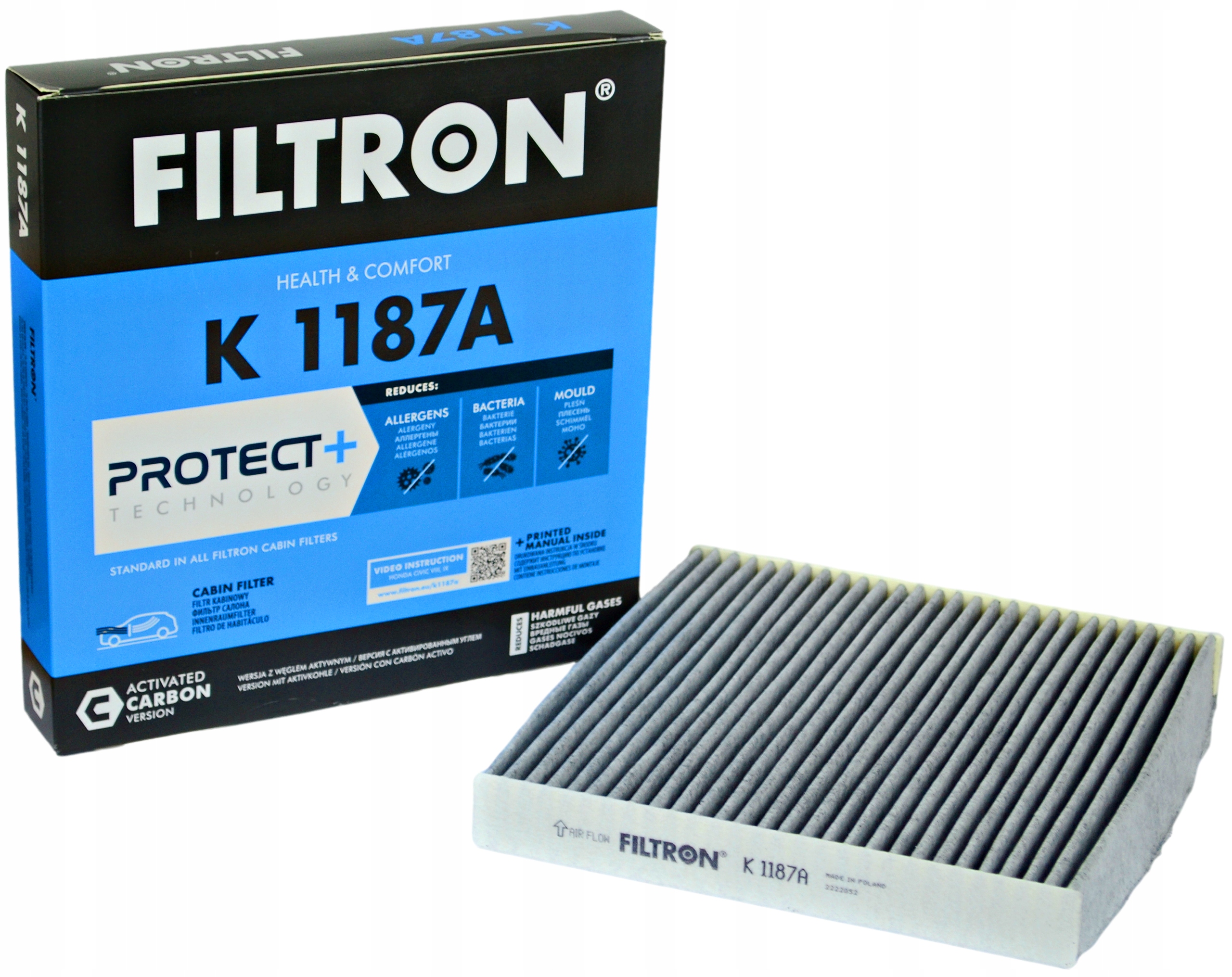 

Filtron Filtr Kabinowy Węglowy Honda Cr-v Crv III