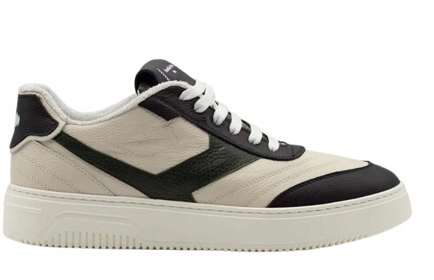 Pantofola Doro Béžová Černá Pánská Sportovní Kožená 41 J6C