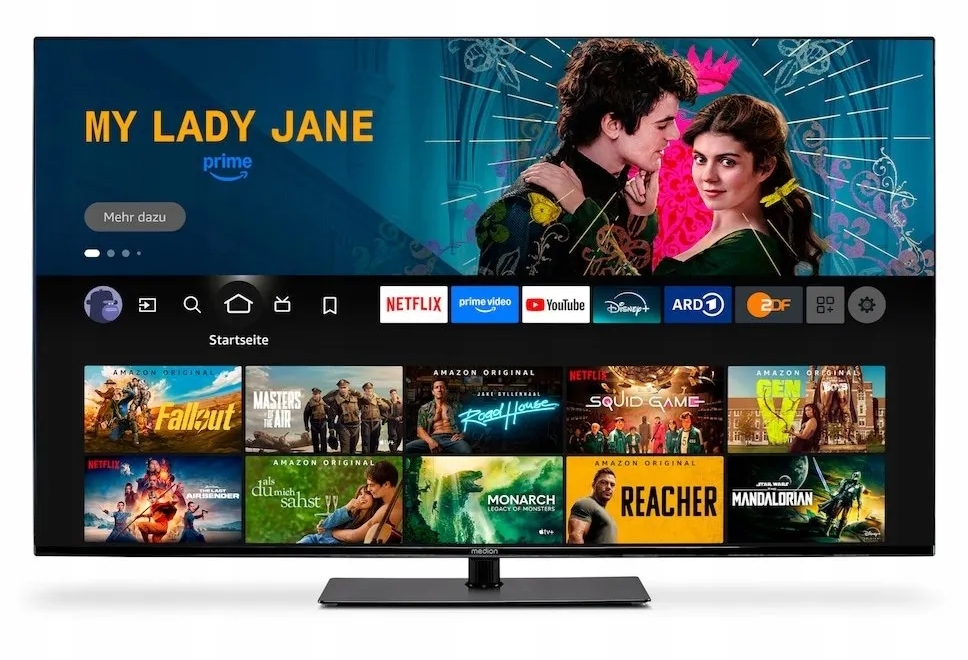 Telewizor Led 43'' Uhd Fire Tv Netflix DVBT2 Menu Pl Smart Tv Wi-fi