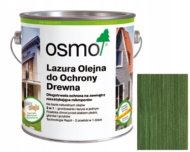 Osmo 729 2,5L Lazúra na fasády Vianočný stromček zelená