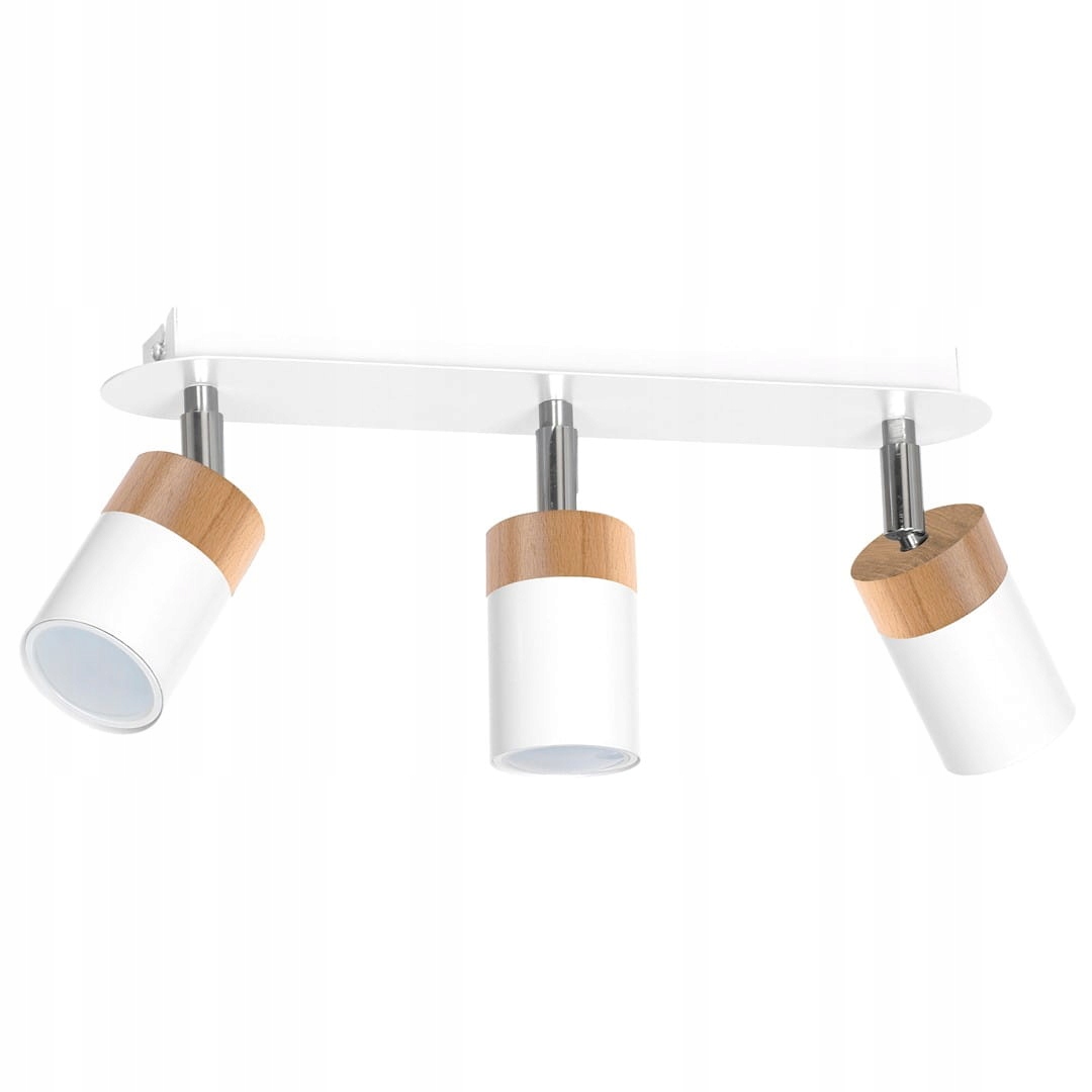 Biela stropná lampa Joker s reguláciou smeru svietenia do kúpeľne