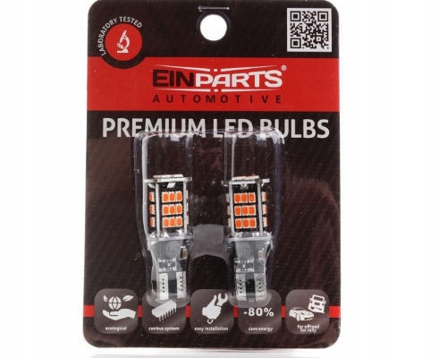 

Żarówki W16W T15 Led Canbus Cofania Stop Czerwone