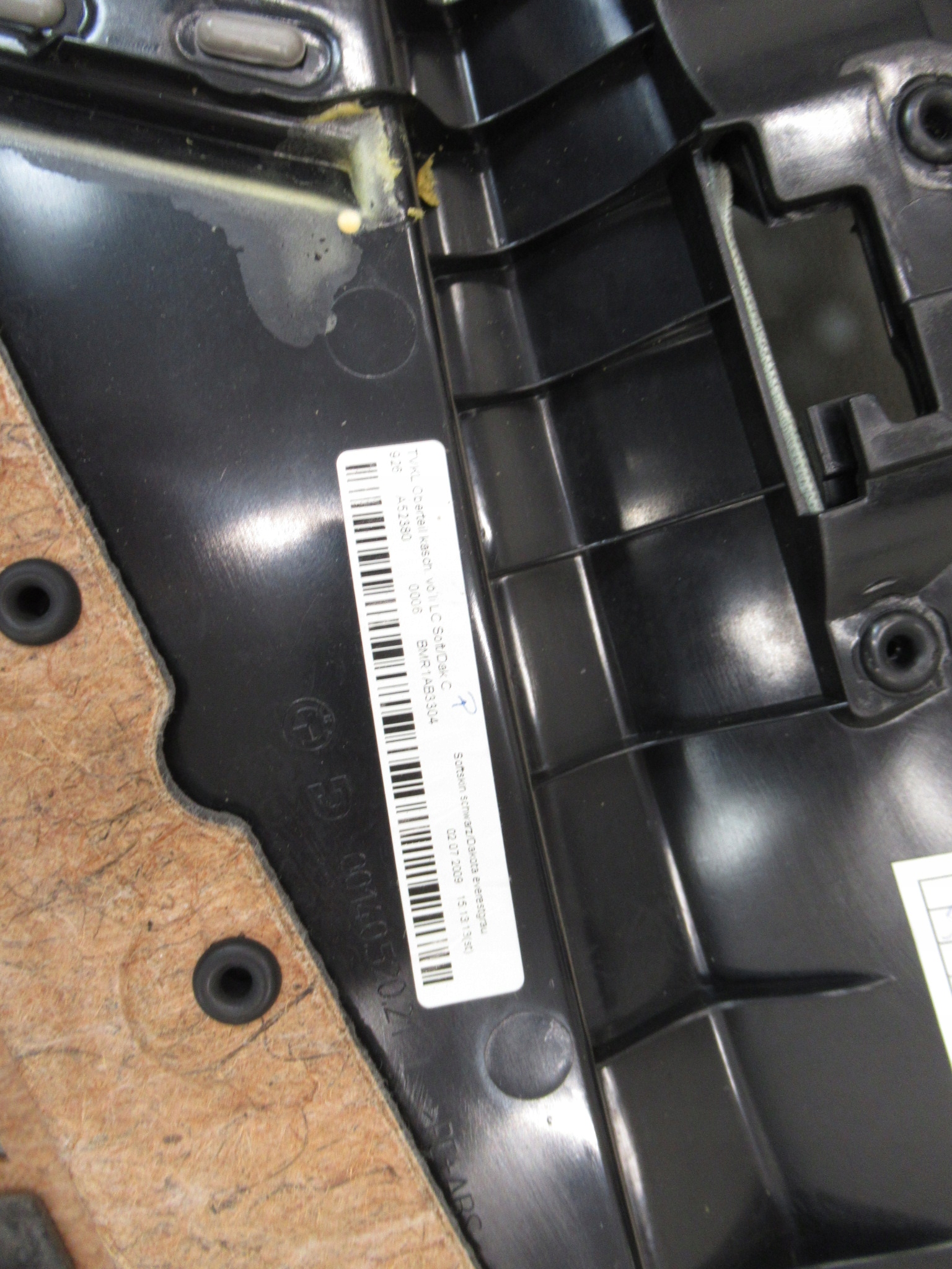 side door left front driver´s upholstery BMW F01 F02
