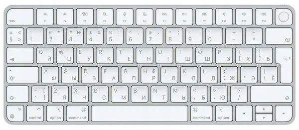 Apple Magic Keyboard s Touch ID A2449 biela Ru