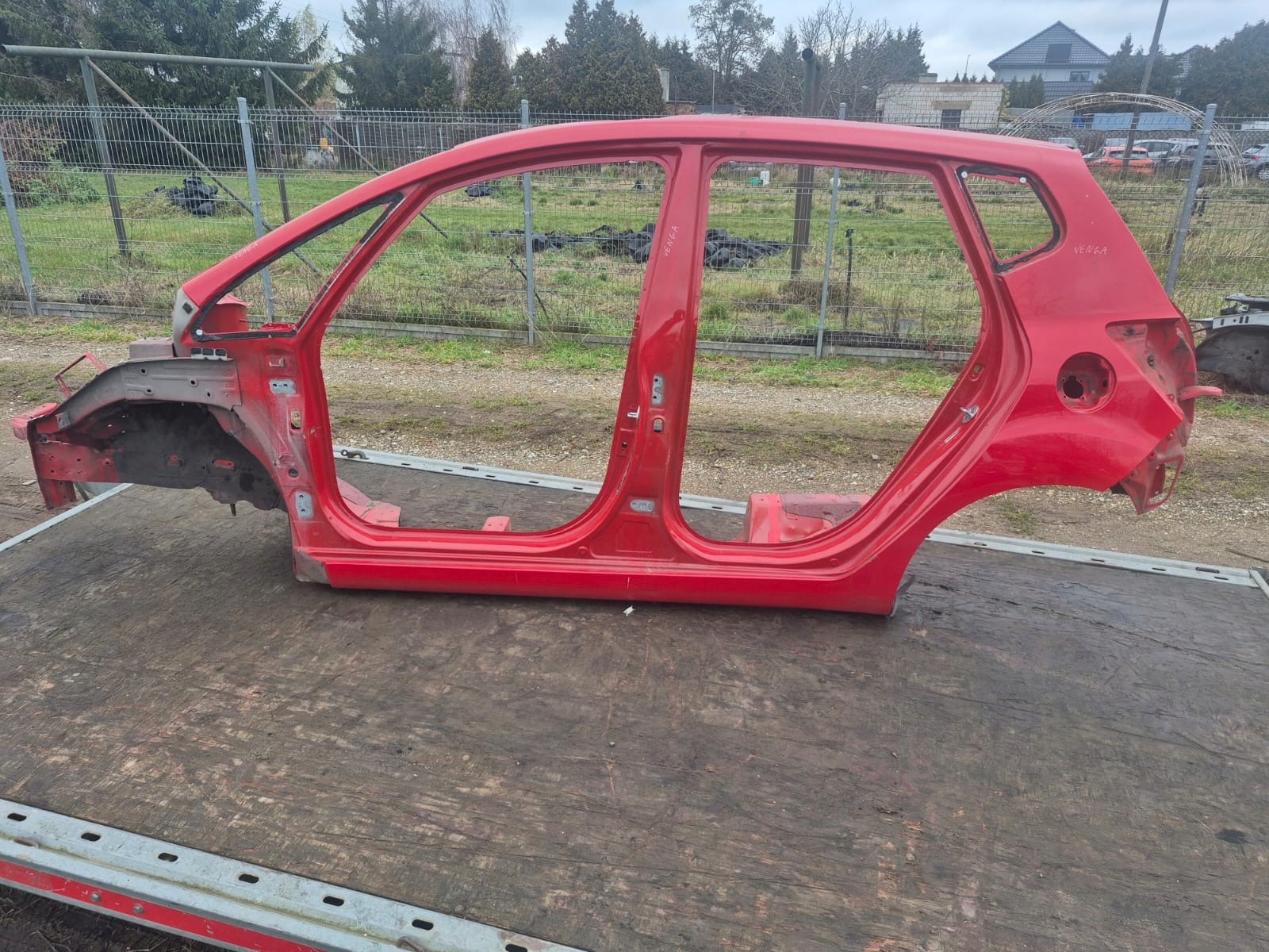 KIA VENGA quarter fender left rear part rear 2009
