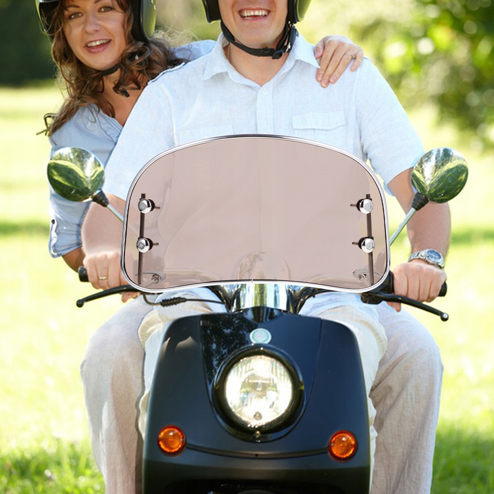 STYLOWA KONSTRUKCJA PRZEJRZYSTA PRZEDNIA SZYBA MOTOCYKLA Producent inny