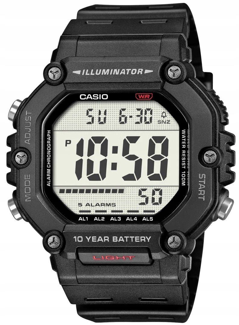 Pánské Hodinky Casio AE-1600H-1AVEF Box