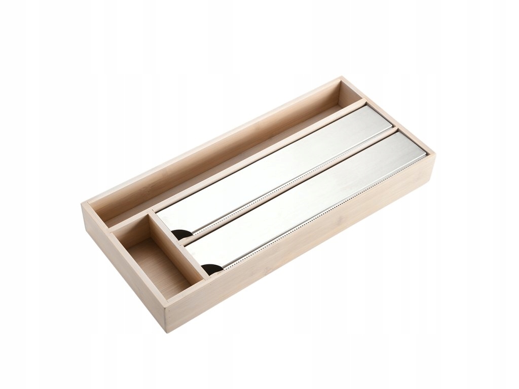 Dávkovač na potravinovou fólii a papír, bambus, 42 x 19 cm