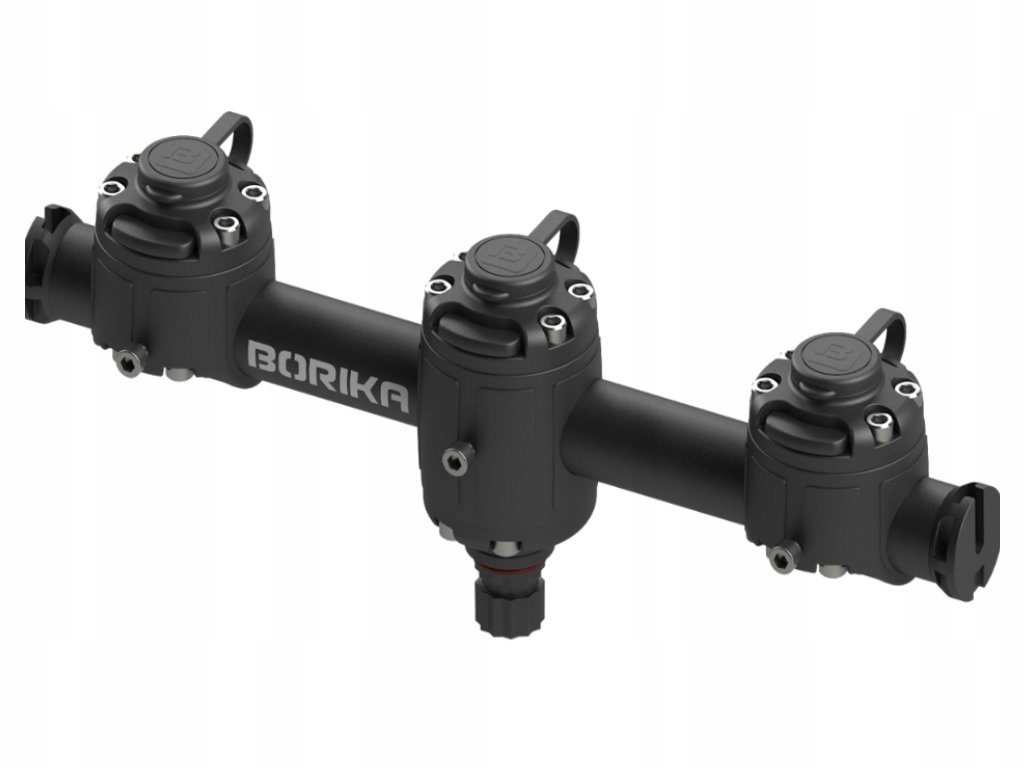 Reling 350 mm pro montáž příslušenství se třemi zámky Gm350-3 Borika