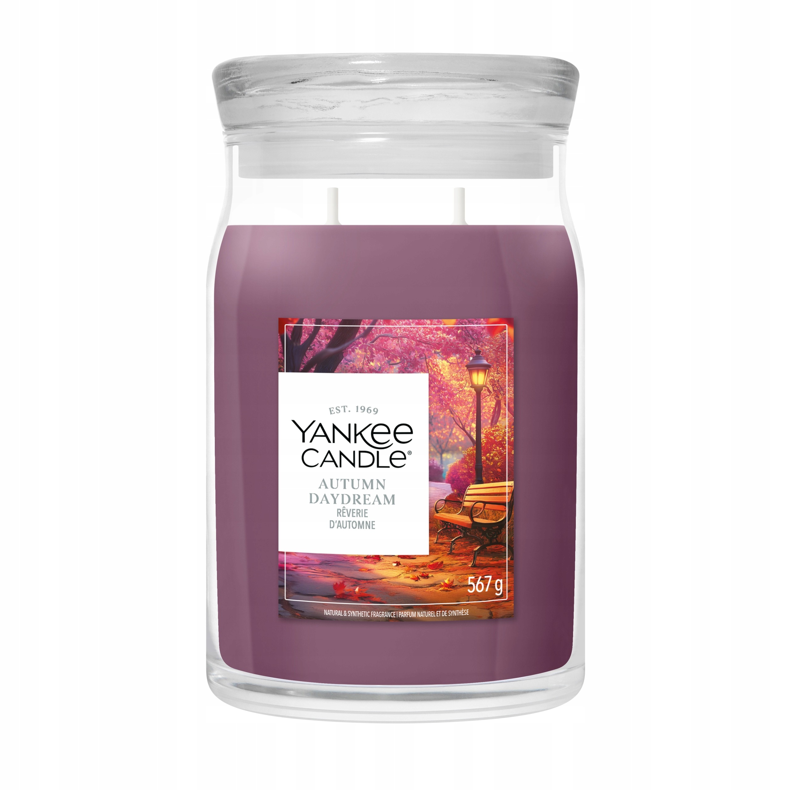 Velká vonná svíčka Yankee Candle Autumn Daydream
