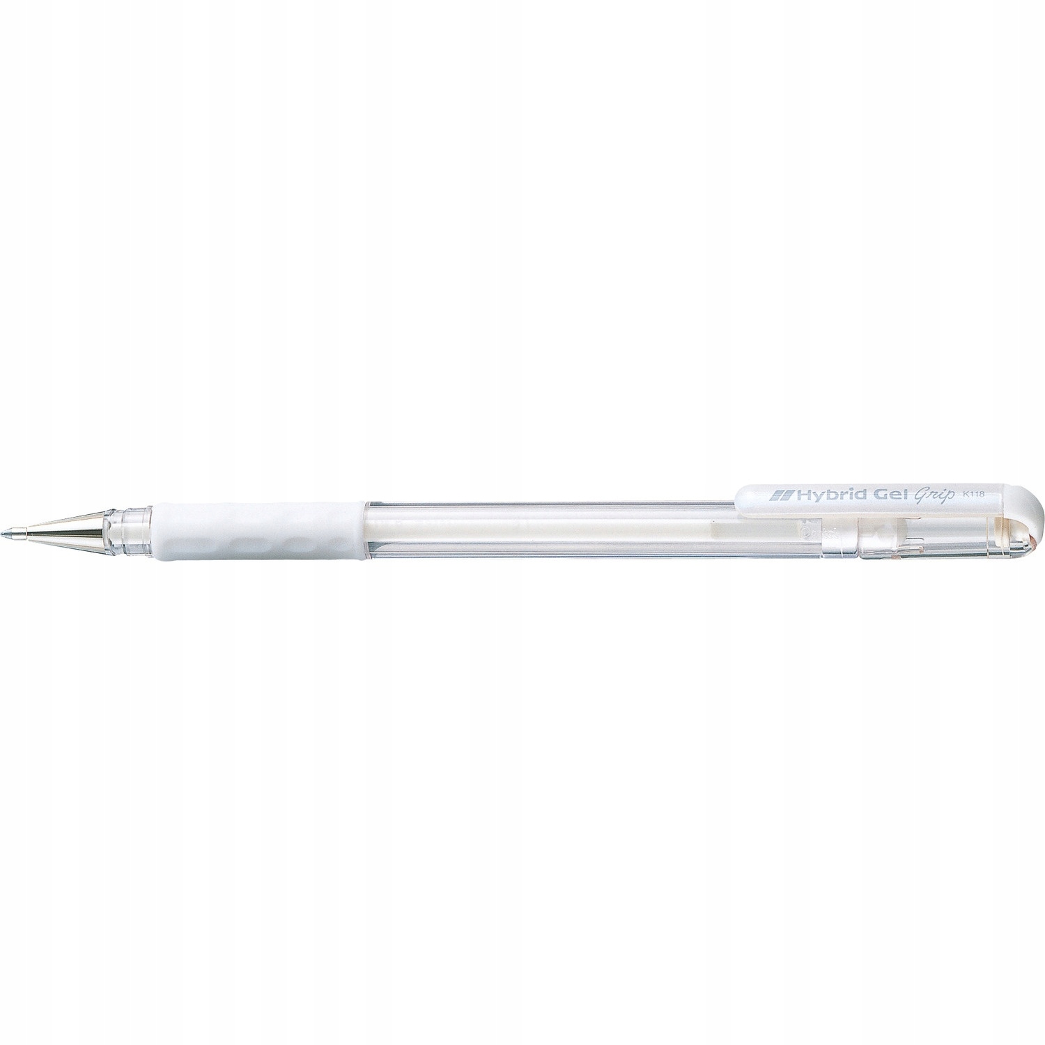 

Pioro kulkowe K108/K118-LW pastel białe Pentel
