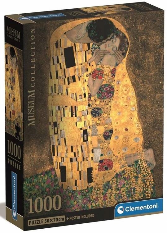

Clementoni Puzzle 1000 El Klimt Pocałunek 39790