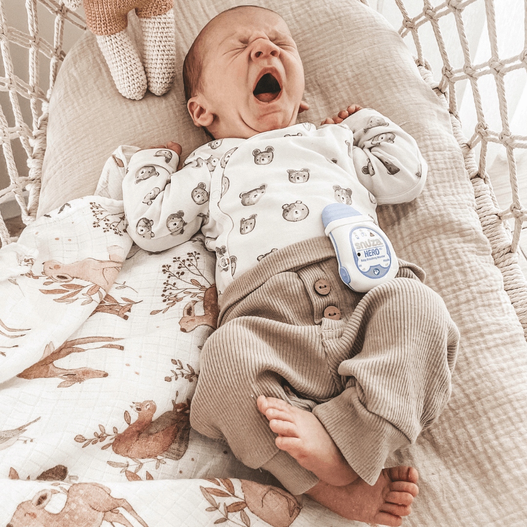 SNUZA HERO MD - monitor oddechu dla niemowląt Zasilanie bateryjne