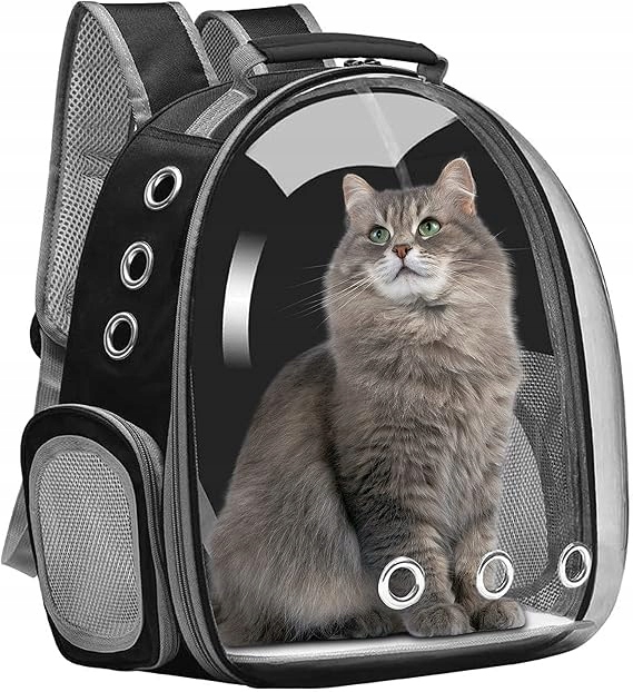 Levně Batoh pro pro kočky a psa Smarty, vesmírná kapsle, růžový