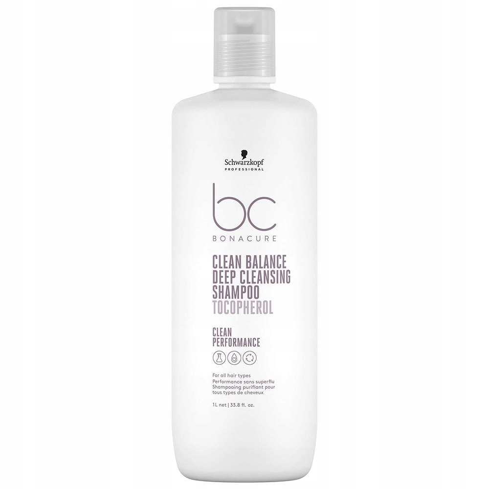 Schwarzkopf Bc Clean Balance hloubkově čistící Šampon 1000ml