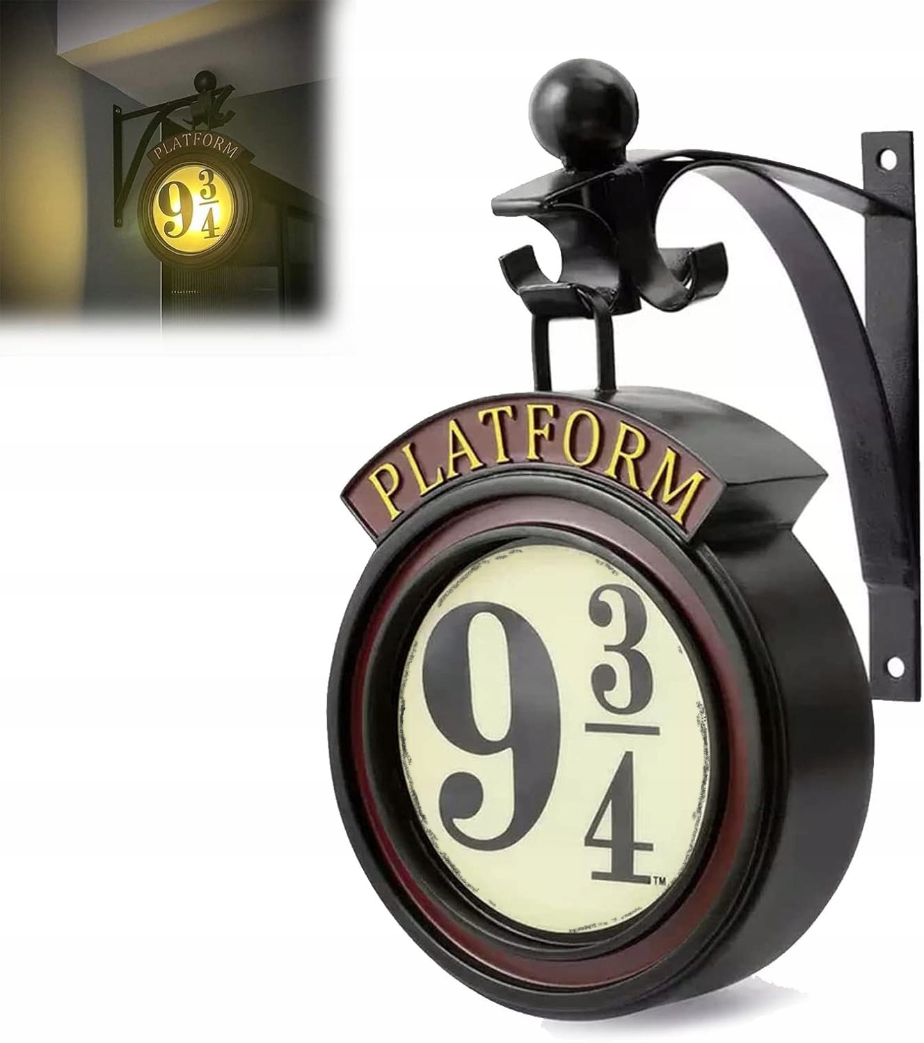 Lampka nocna kinkiet Harry Potter Wisząca Lampka Peron 9 i 3/4