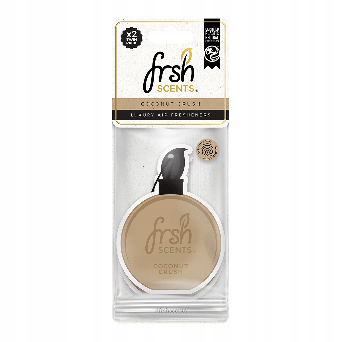 

FrshScen zapach do samochodu LuxCard 2Pack Coconut