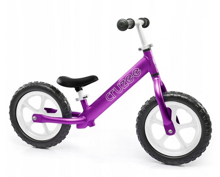 Cruzee rowerek biegowy 12 calowy Alu ultralekki 1,9kg fioletowy