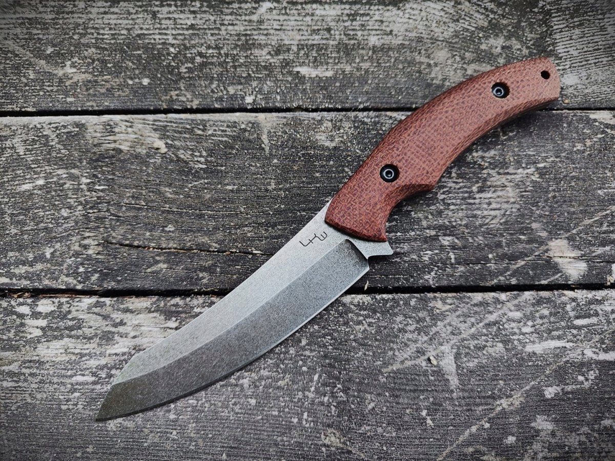 Nůž Lkw Dragon Micarta pro práci v terénu Edc ocel O2